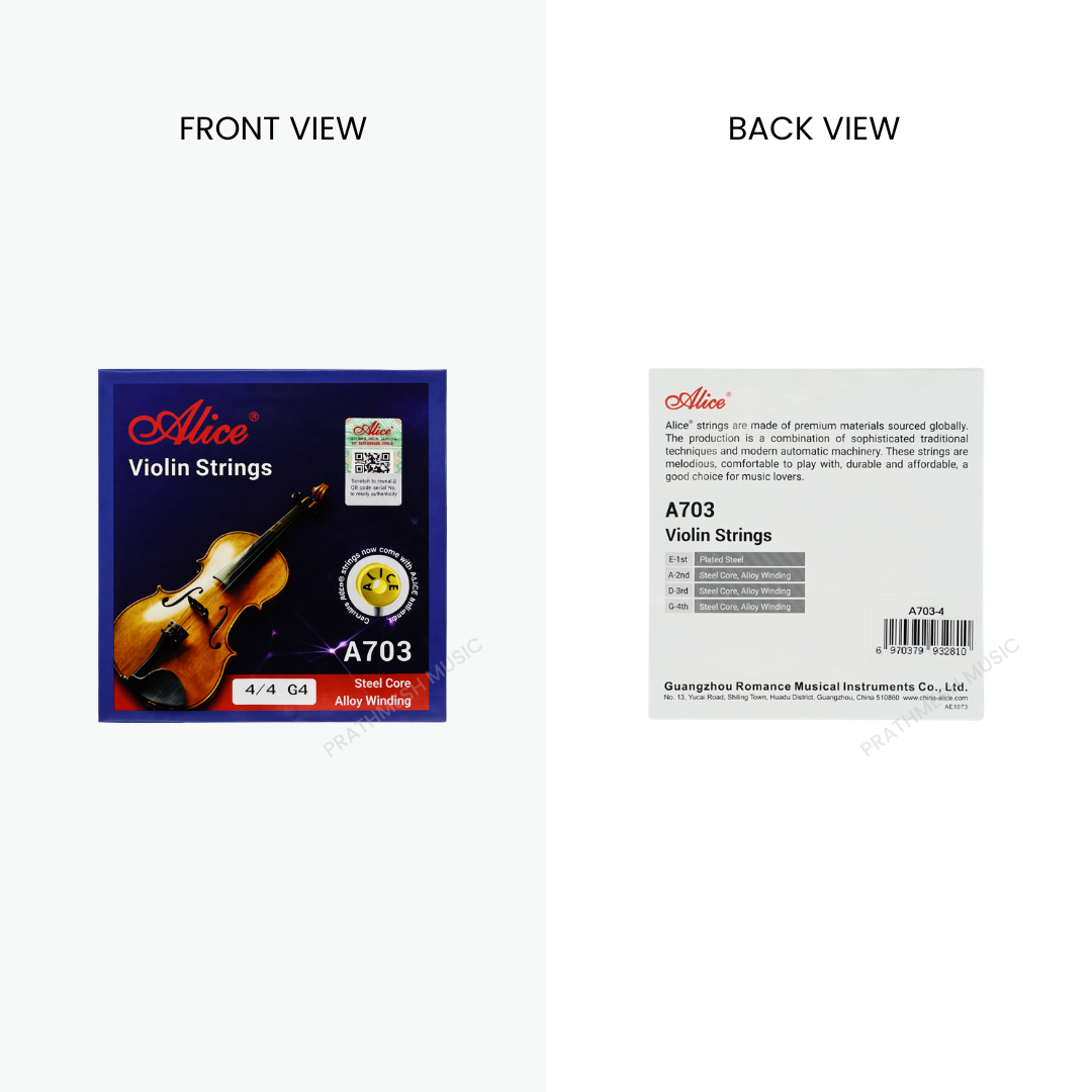 Alice A703-4 4 No Single Acoustic Violin String
