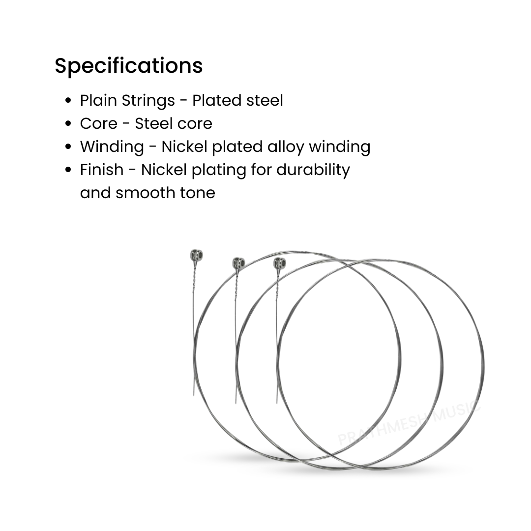 Alice A506L-2 (2nd String) B-STRING Electric Guitar String