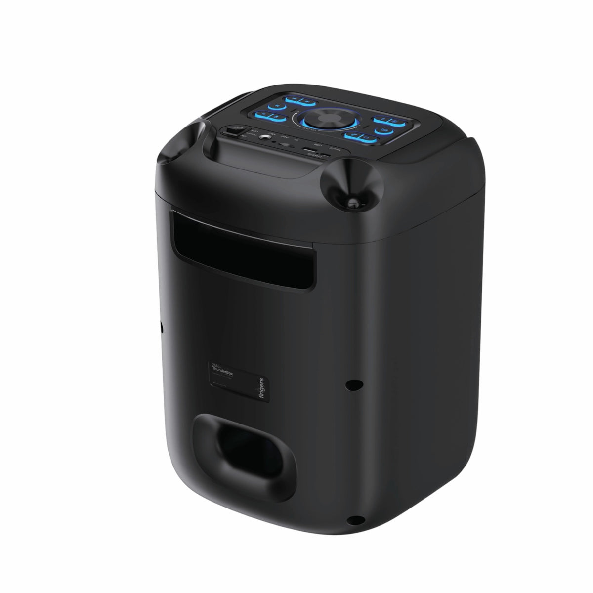 Fingers 2Mic-ThunderBox45 Portable Bluetooth Speaker with 2 Wireless Microphones