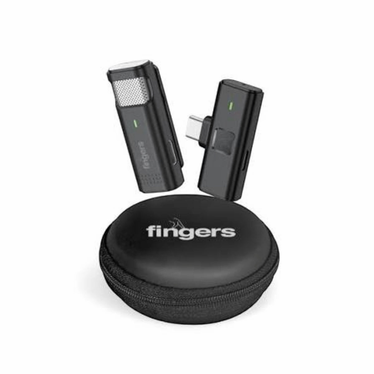 Fingers Lightning Phone Microphone