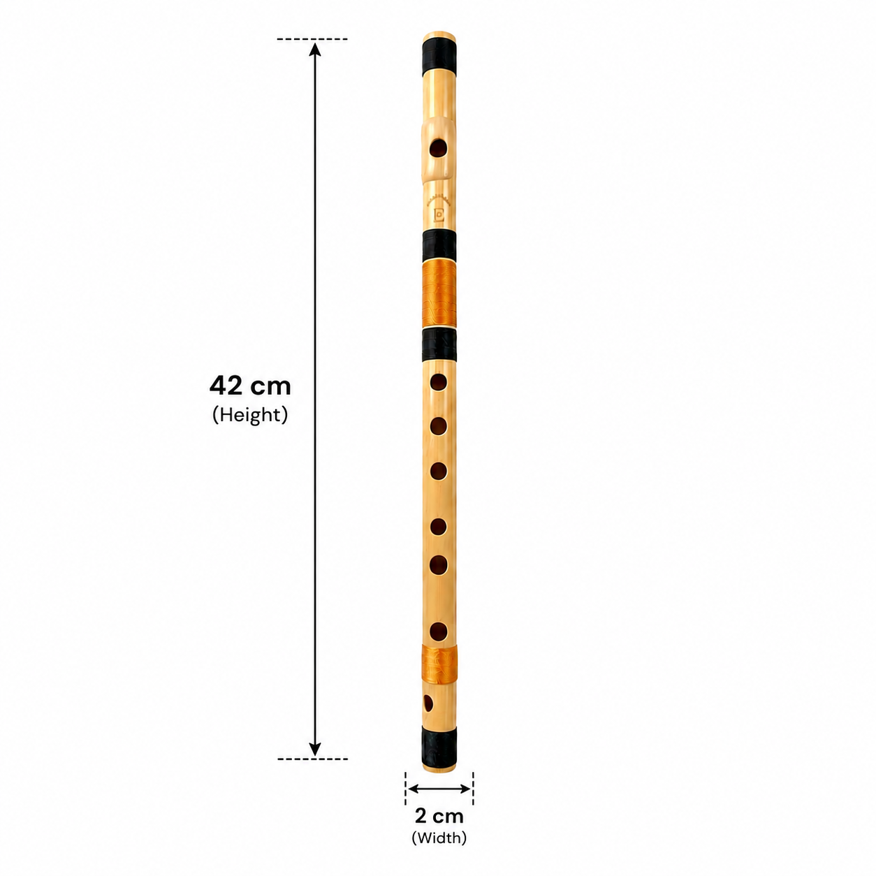 Radhe PVC Side E Middle Flute