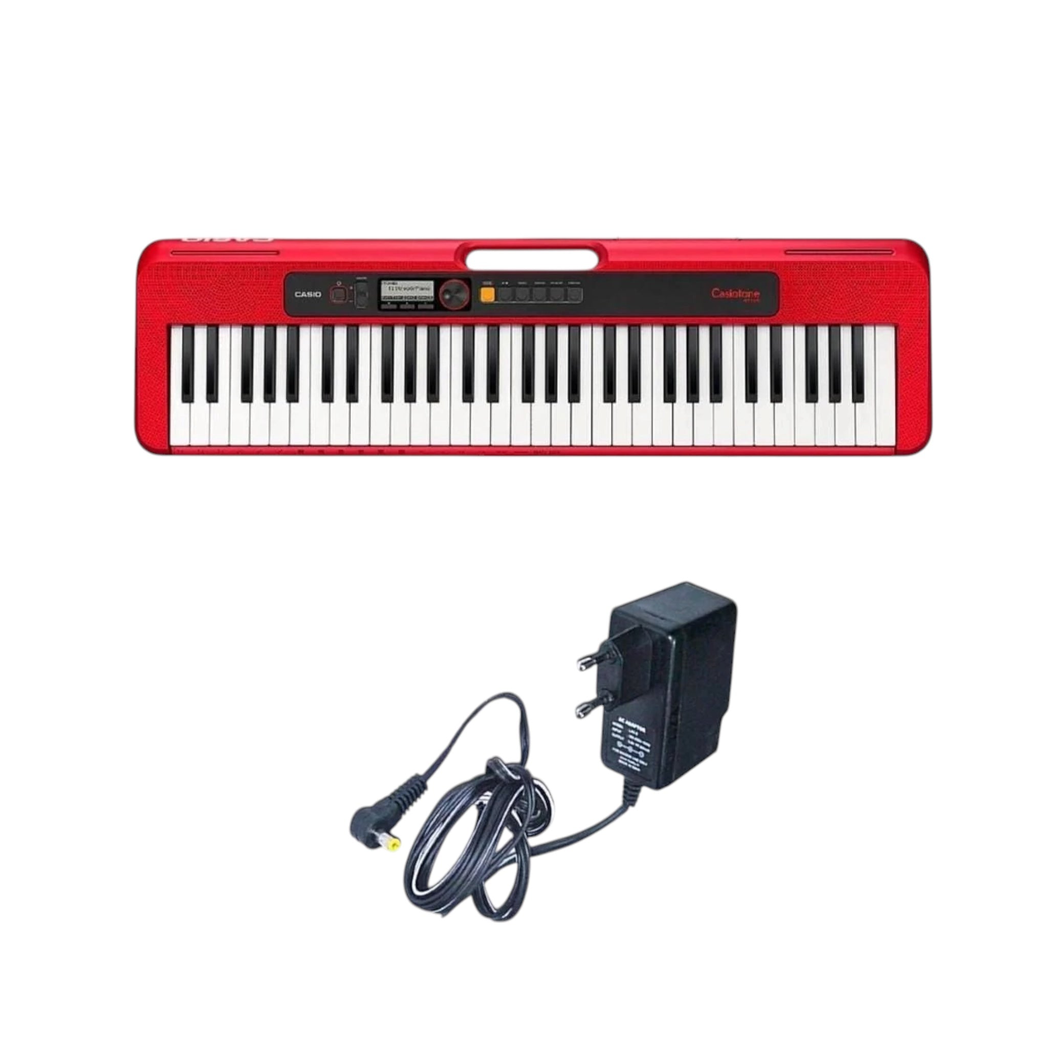 Casio CTS200RD 61-Key Portable Keyboard - Red