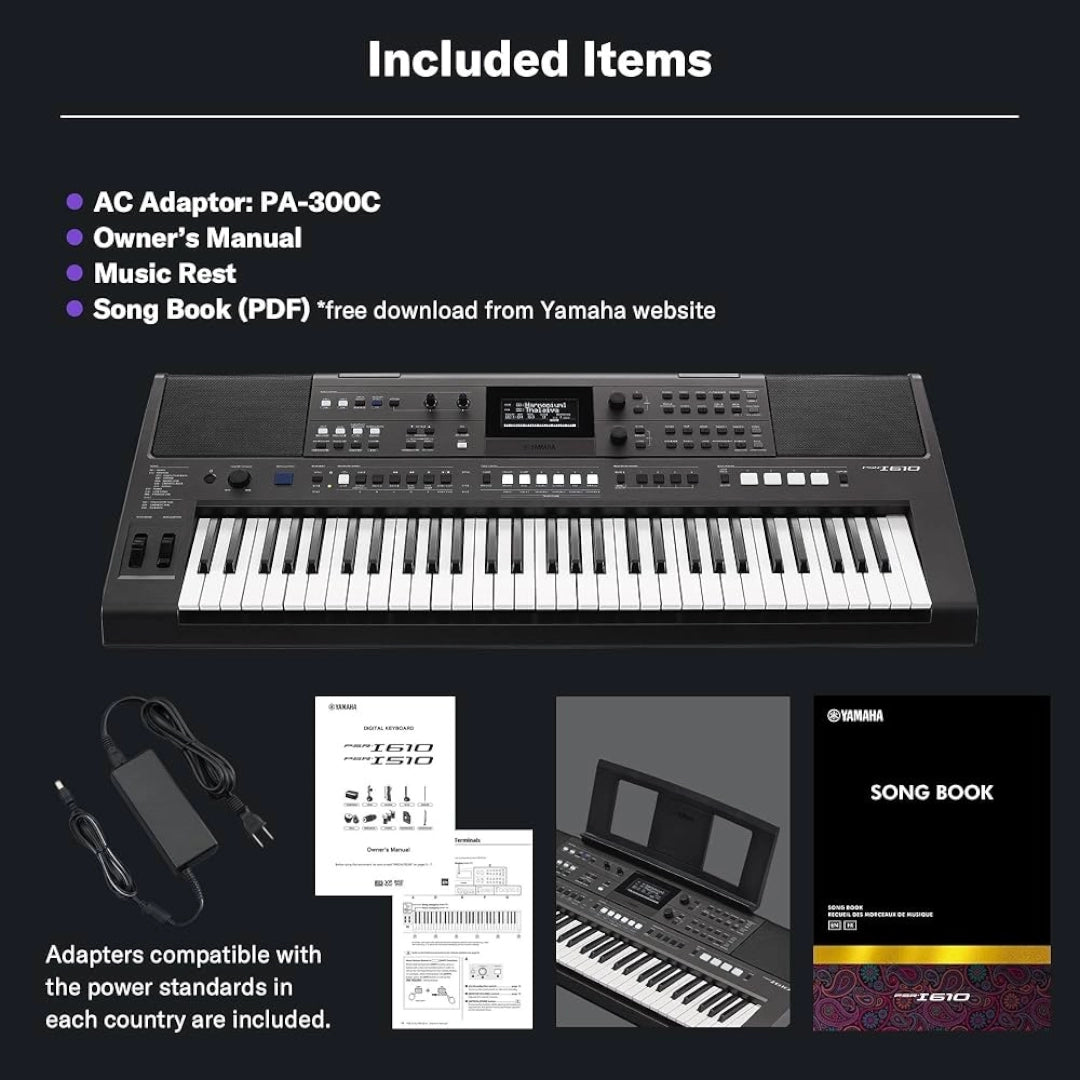 Yamaha PSR-I610 61 Keys Portable Keyboard