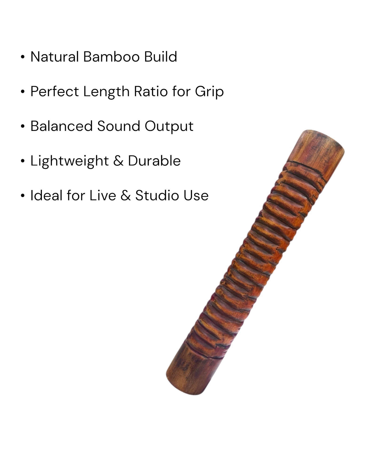 KL Bamboo Guiro Scraper