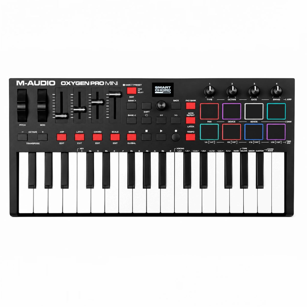 M-Audio Oxygen Pro Mini USB MIDI Keyboard Controller