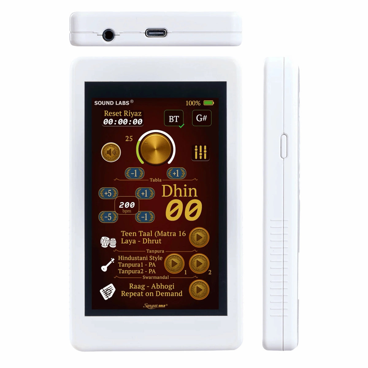 Sangat Gold Handy Electronic Tabla