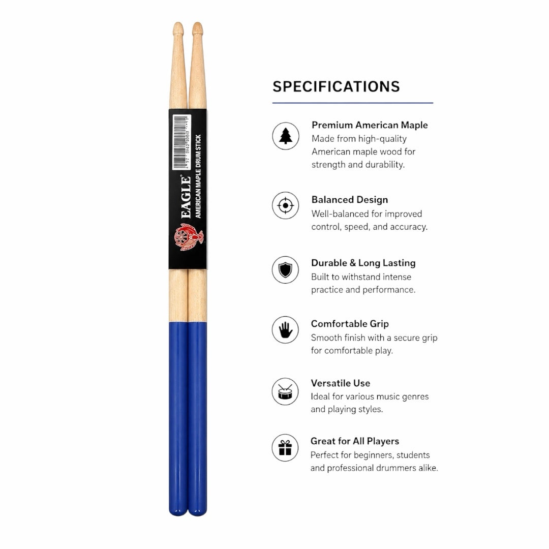 Eagle Maple 5BW Grip Drumstick