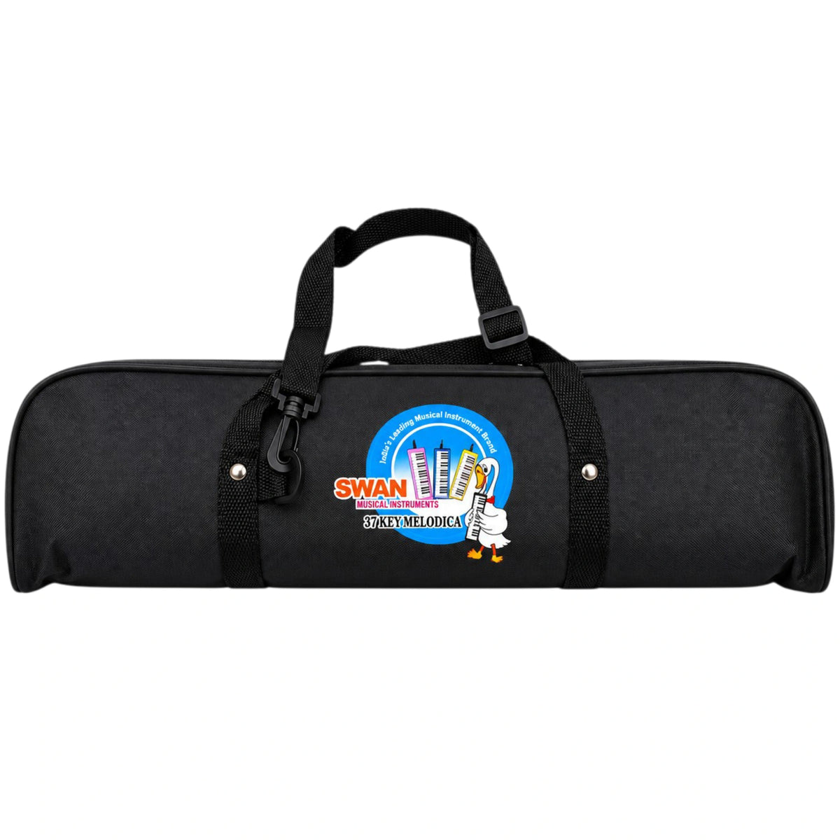Swan 37 Keys Melodica with Soft Bag - Black