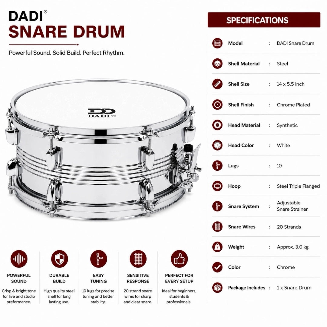 Dadi SDT1455 Snare Drum