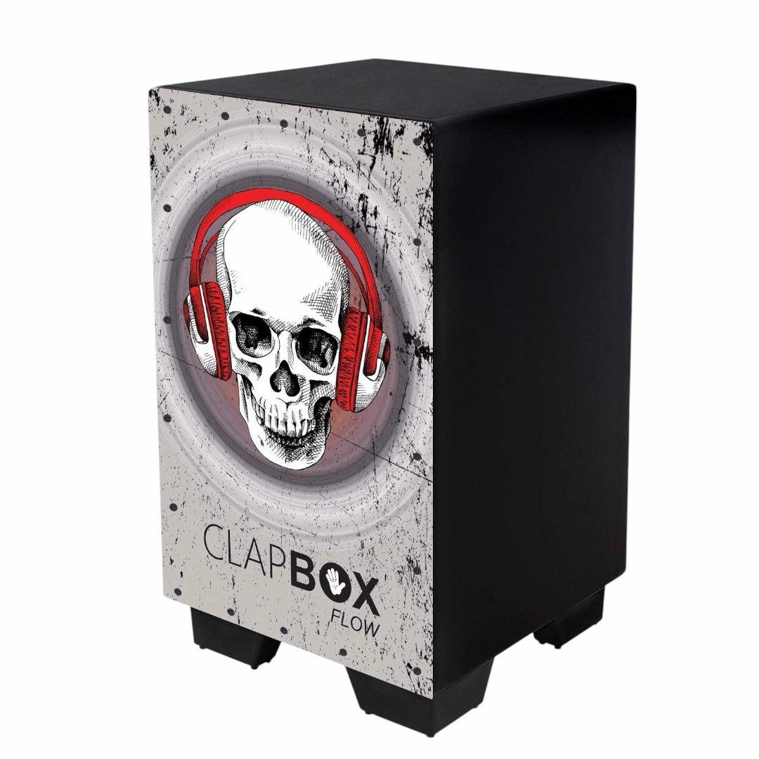 Clapbox Flow Series Cajon - Skull