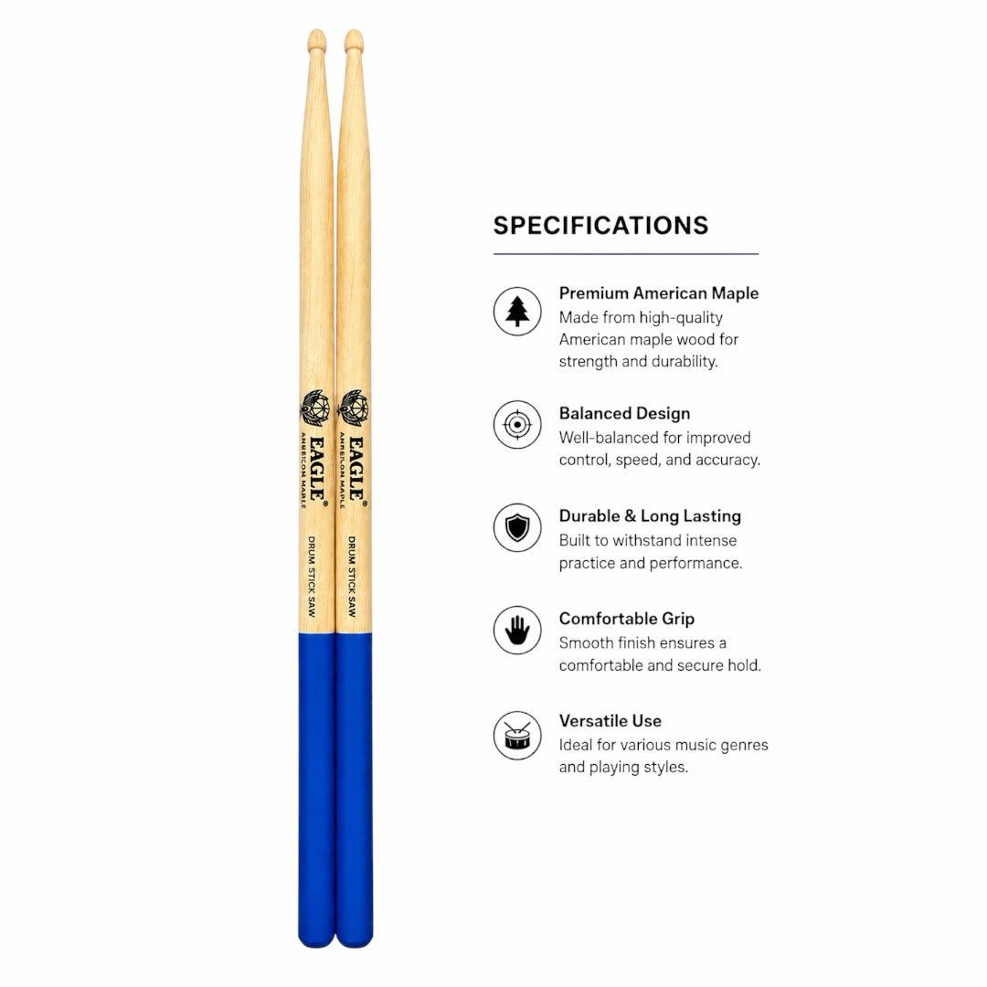 Eagle Maple 5AW Grip Drumstick