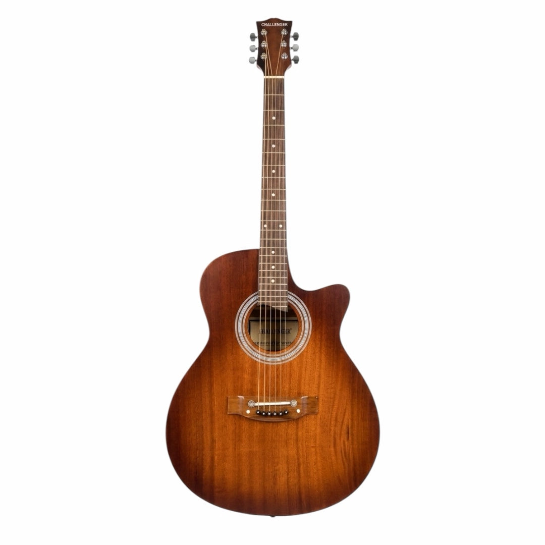 Challenger Brown Top Special Electro-Acoustic Guitar