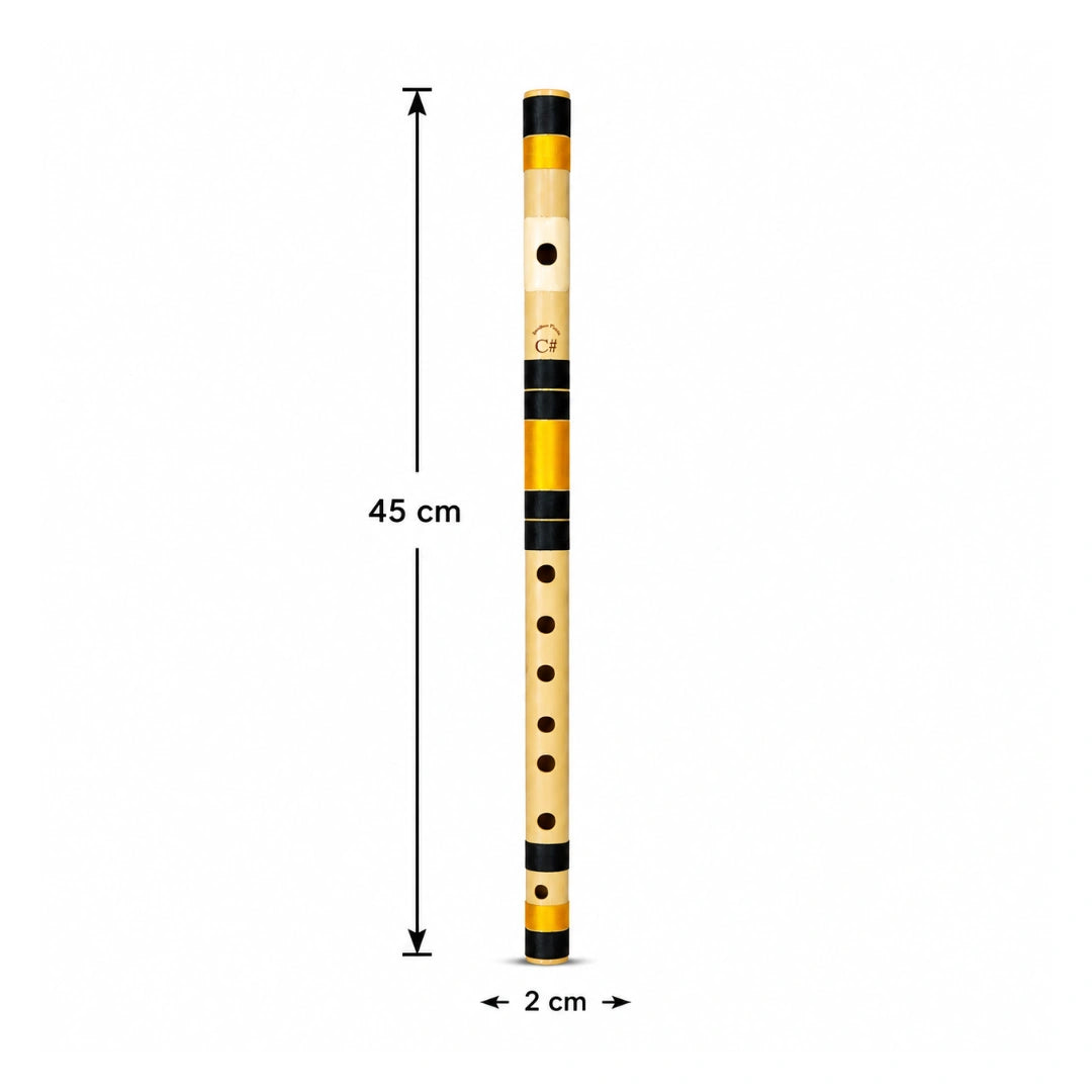 Radhe PVC Side C# Middle Flute