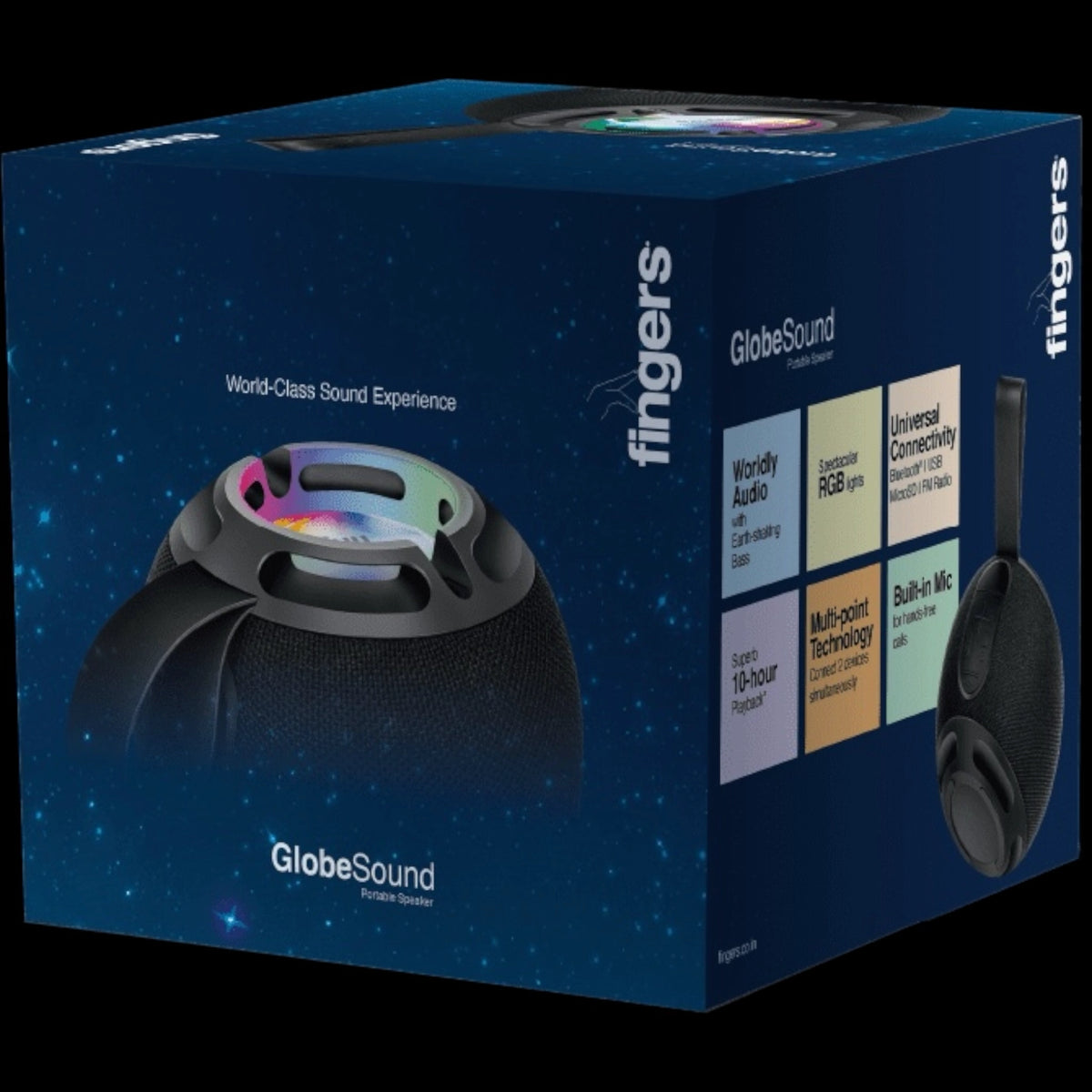 Fingers Globesound Portable Speaker