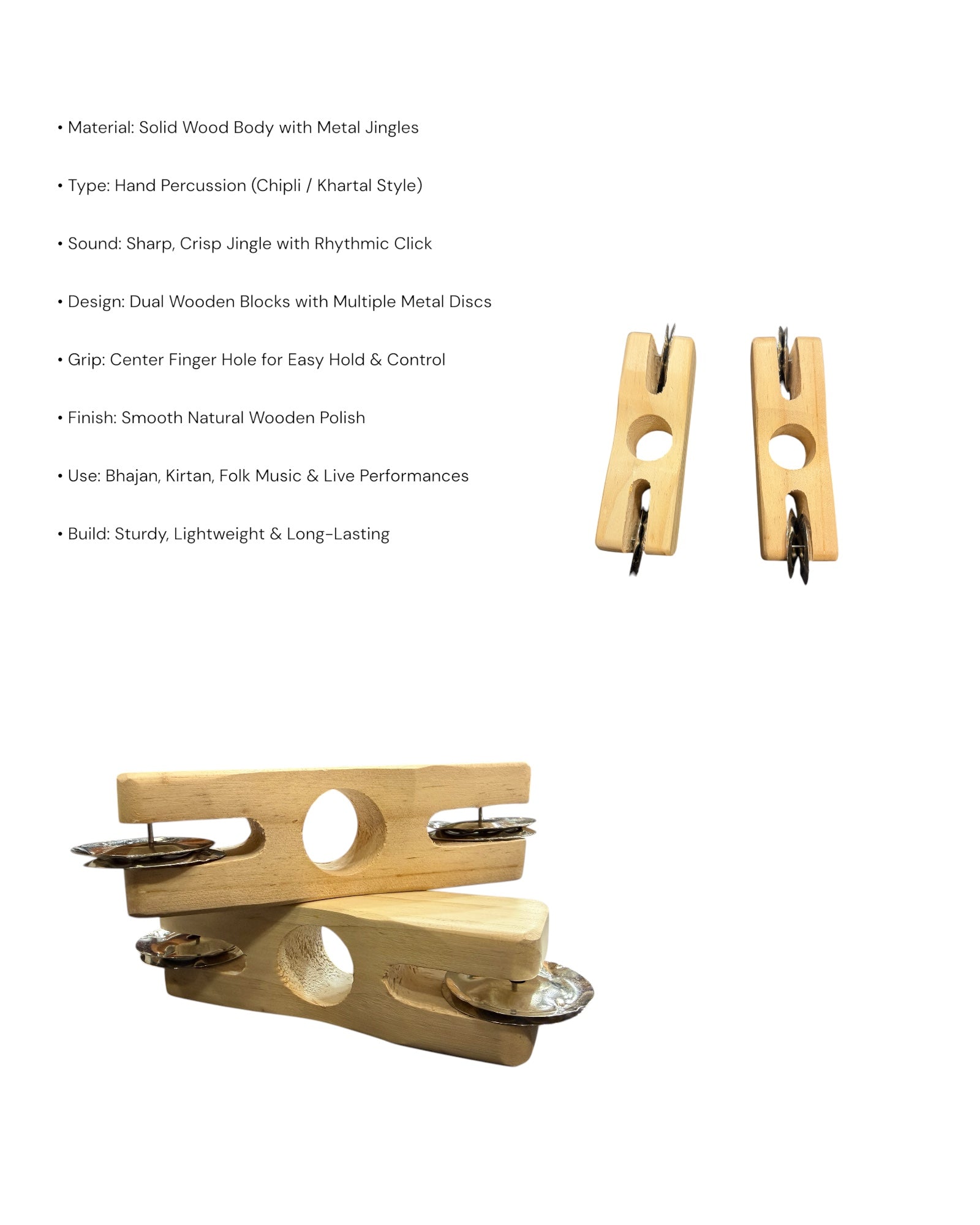 KL Wooden Chipli - Small