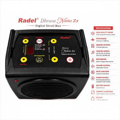 Radel Nano ZX Digital Shruti Box