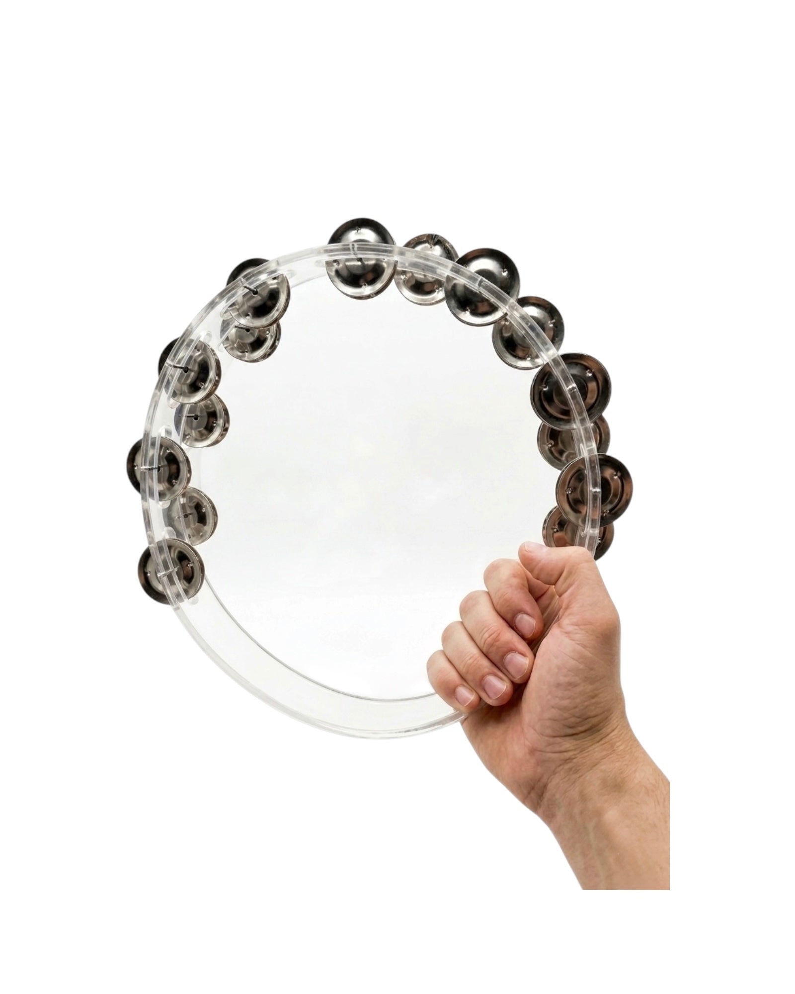 KL Acrylic Tambourine 8"