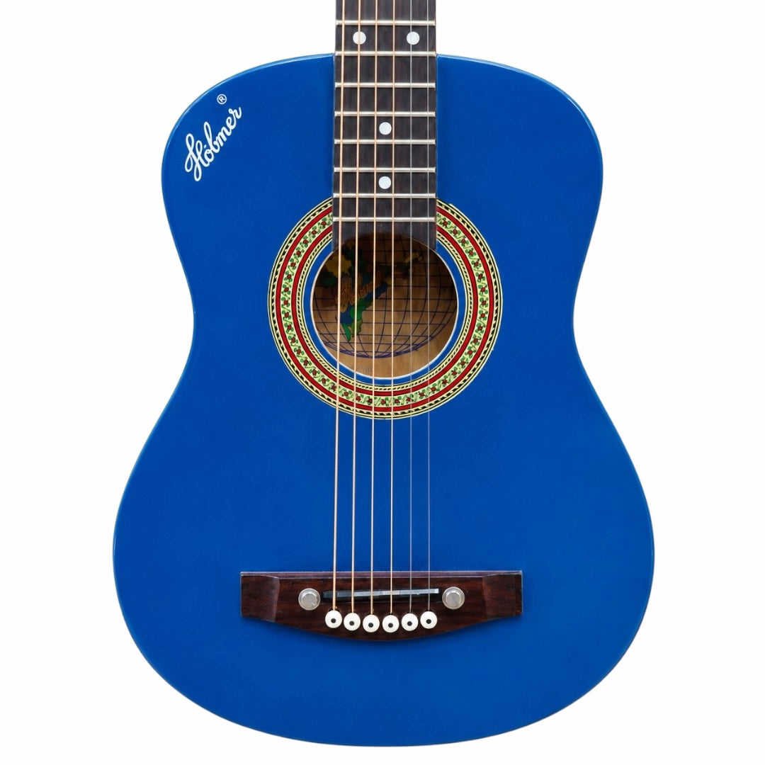 Hobmer 45-BB Export Electro-Acoustic Guitar - Blue Black