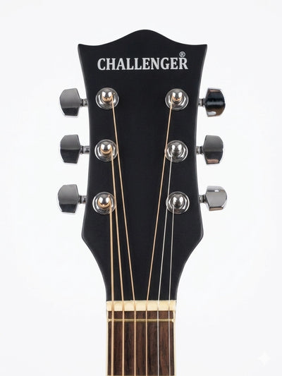 Challenger Apollo-39 Electro-Acoustic Guitar – Midnight Blue Burst Gloss