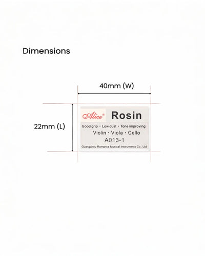 Alice A013-1 Rosin Violin / Viola / Cello