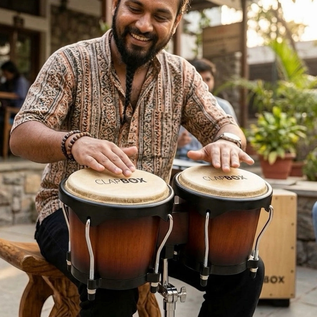 Clapbox Bongo - Sunburst