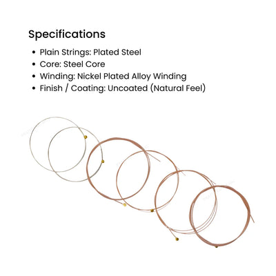 Alice A506-SL Electric Guitar Strings - .009-.042