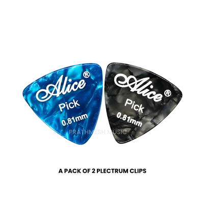 Alice AP-ALT-2 Celluloid Triangle Guitar Picks (2 pcs)