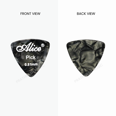 Alice AP-ALT-2 Celluloid Triangle Guitar Picks (2 pcs)