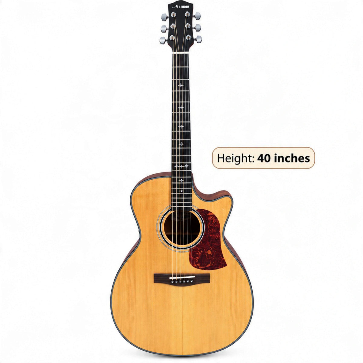 M-Studio M1500 Acoustic Guitar - Natural