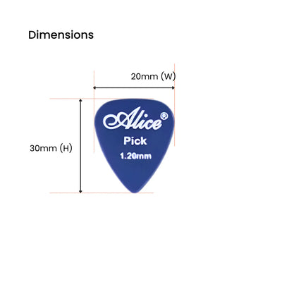Alice APE-6 Guitar Picks (6 pcs)