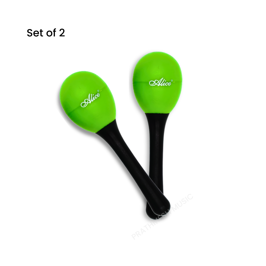 Alice A042SE Handle Egg Shaker – Green