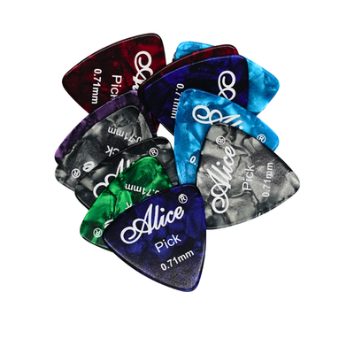 Alice AP-12AL-T Guitar Pick - 0.71 mm (12 pcs)