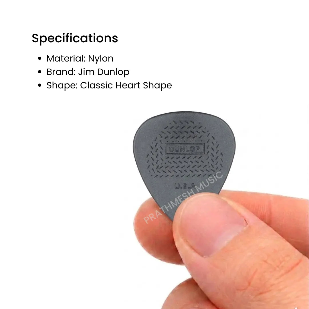 Dunlop Max Grip Nylon Standard Guitar Pick - Pack of 6