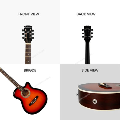 Hobmer 145-SB Export Electro-Acoustic Guitar - Sunburst