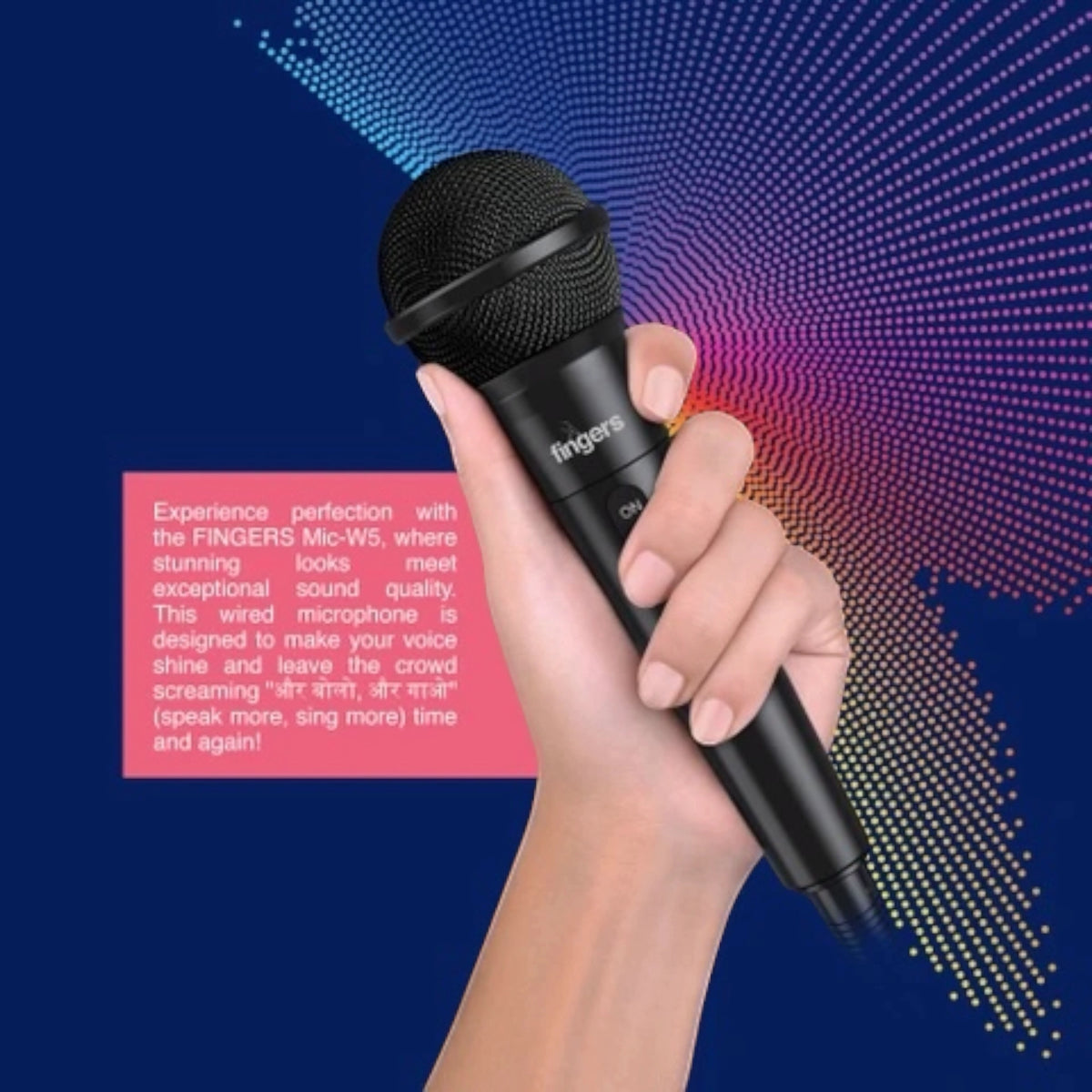 Fingers W5 Wired Microphone