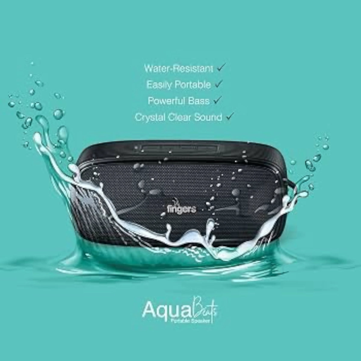 Fingers Aquabeats Portable Speaker