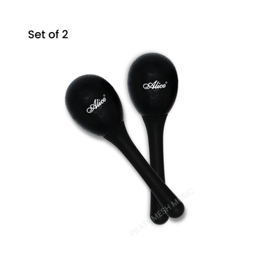 Alice A042SE Handle Egg Shaker – Black