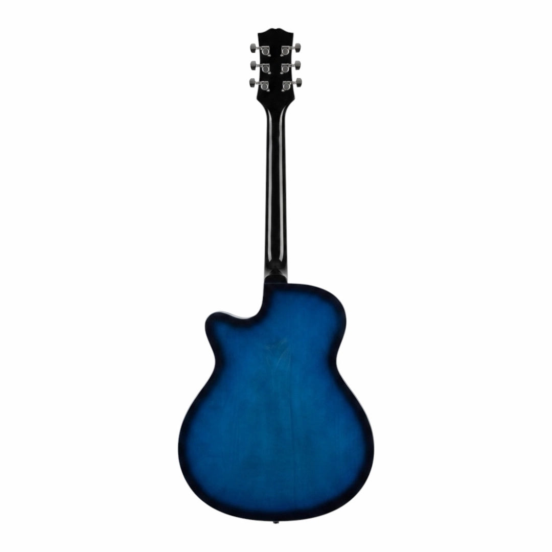 Hobmer 175-BB Export Electro-Acoustic Guitar - Blue Black