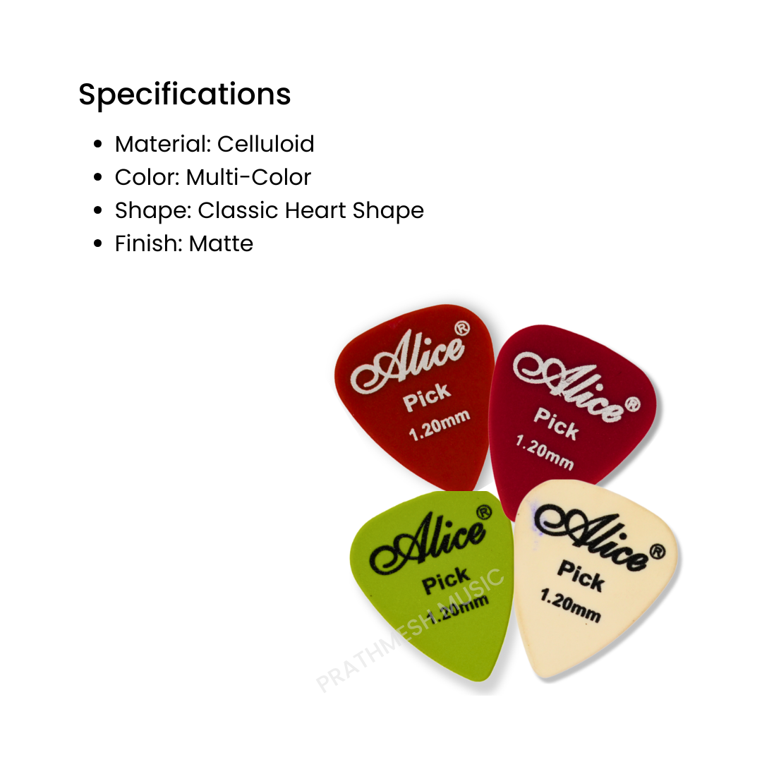 Alice APF-4 Matte Guitar Picks (4 pcs)