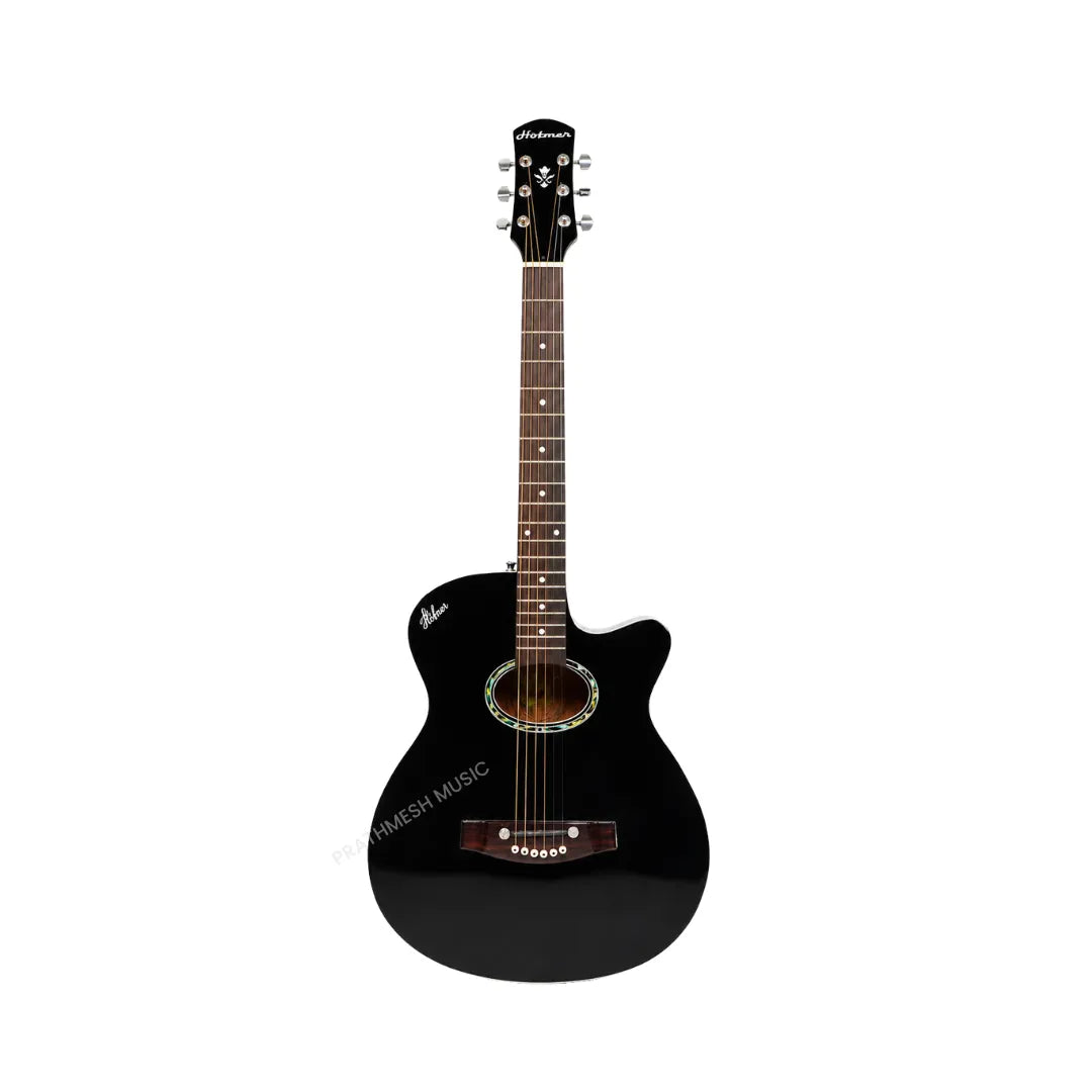 Hobmer 175-BK Export Electro-Acoustic Guitar - Black