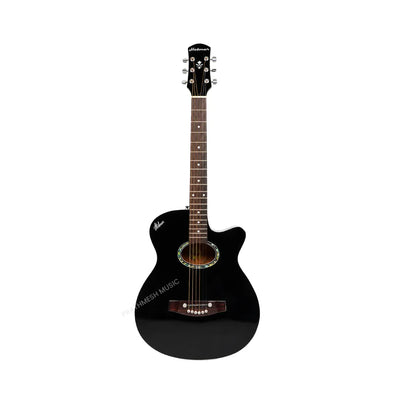 Hobmer 175-BK Export Electro-Acoustic Guitar - Black