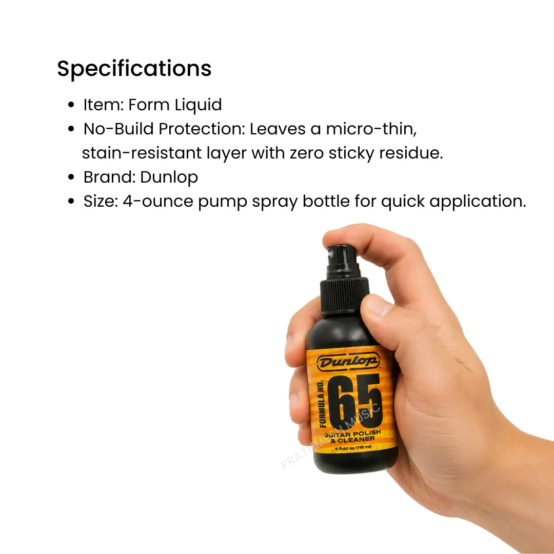 Dunlop Formula 65 Guitar Polish & Cleaner
