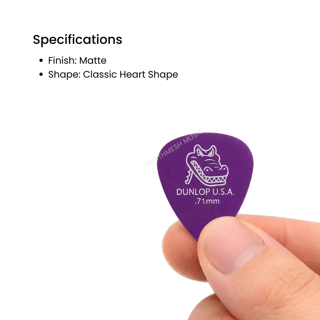 Dunlop Gator Grip Guitar Pick - Pack of 6