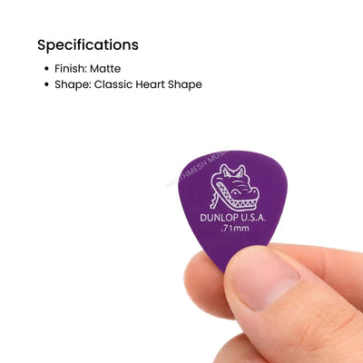 Dunlop Gator Grip Guitar Pick - Pack of 6