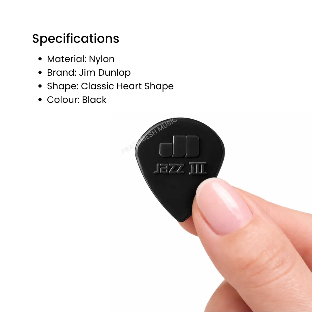 Dunlop Jazz III Stiffo Guitar Pick