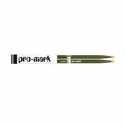 Promark TX5BW Drumsticks - Green