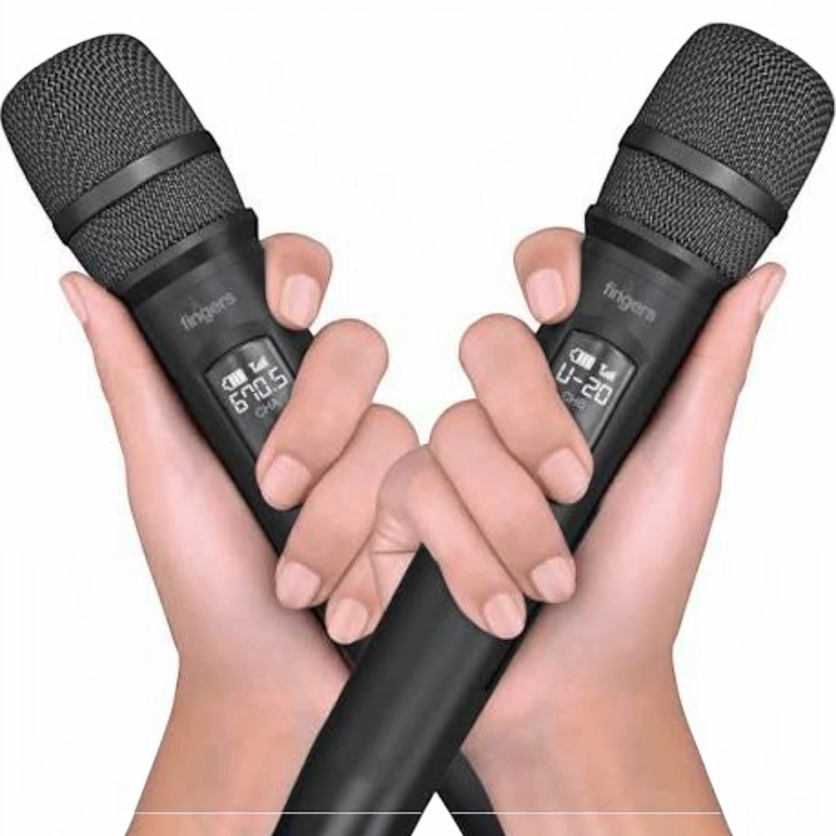 Fingers Freedom Mic-U221 2-in-1 Microphone - 2-Pack