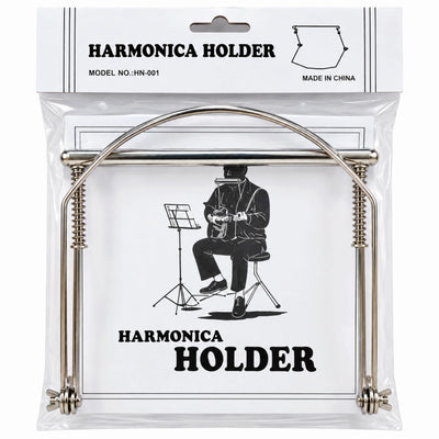 Dadi HH001 Adjustable Harmonica Holder - Chrome