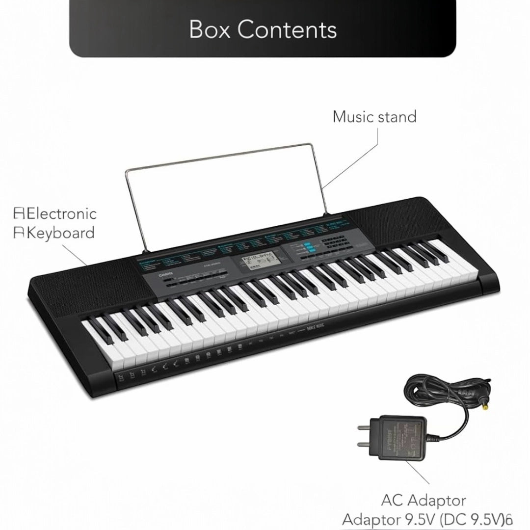 Casio CTK2550 61-Key Portable Keyboard