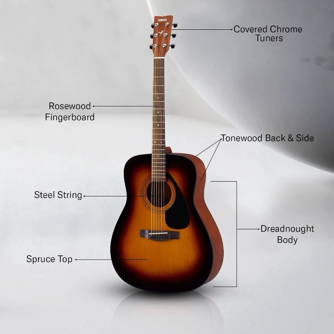 Yamaha F280-TBS Acoustic Guitar - Tobacco Sunburst
